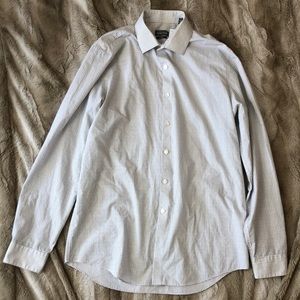 Kenneth Cole Long Sleeve Button Up Shirt SlimFit